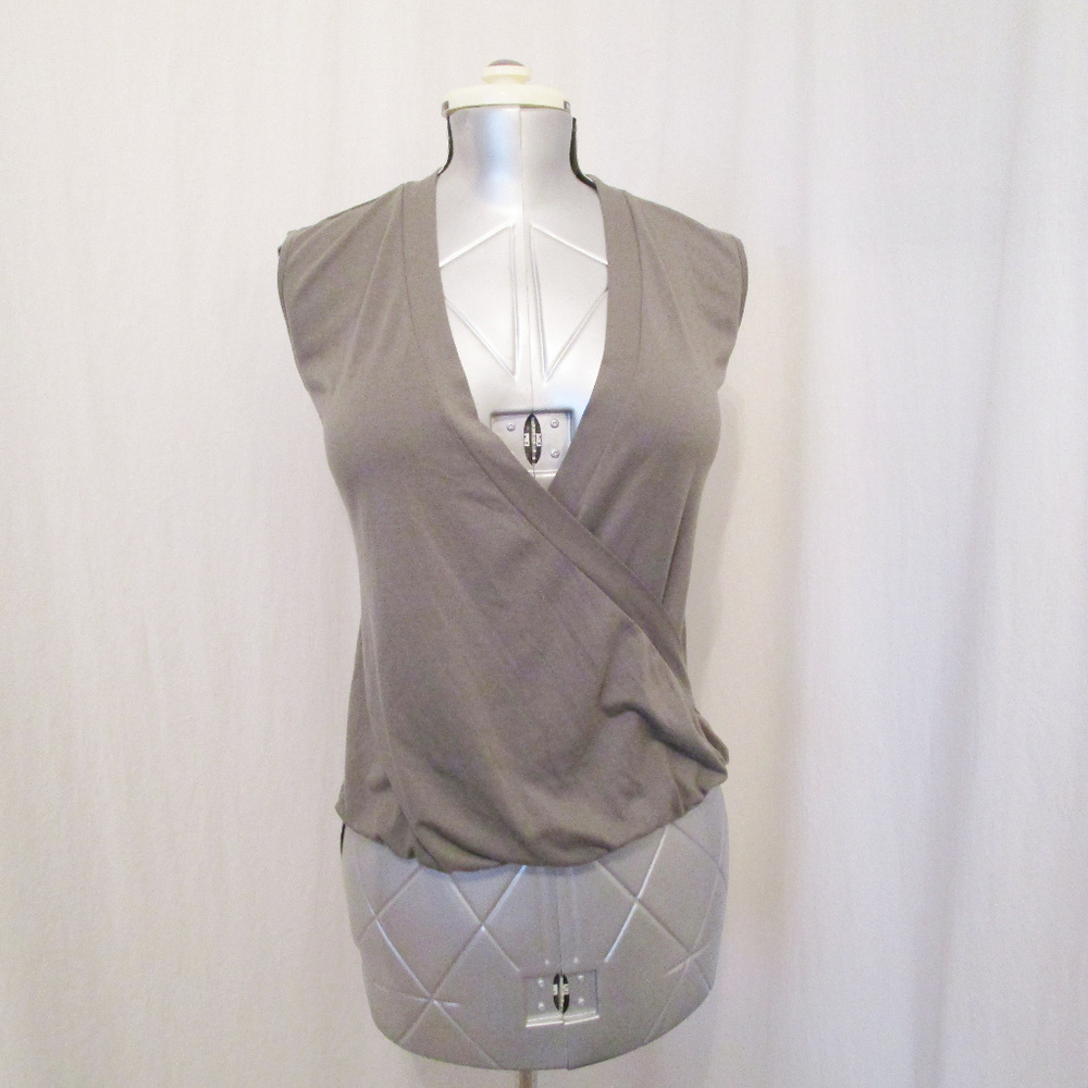 Maurices Faux Wrap Blouse S